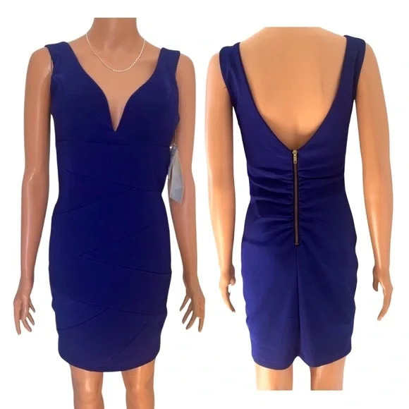NWT Royal blue dressy dress by Honey & Rosie.